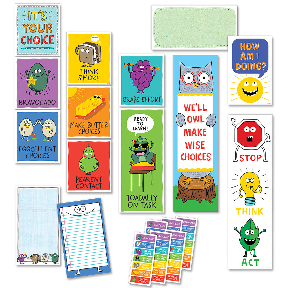 So Much Pun! Behavior Clip Chart