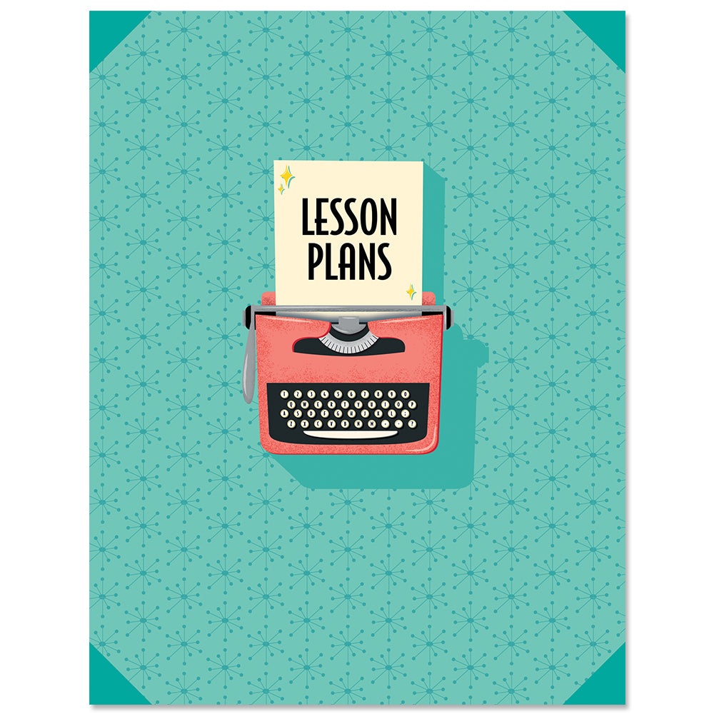 Mid-Century Mod Year-Long Lesson Plan Book