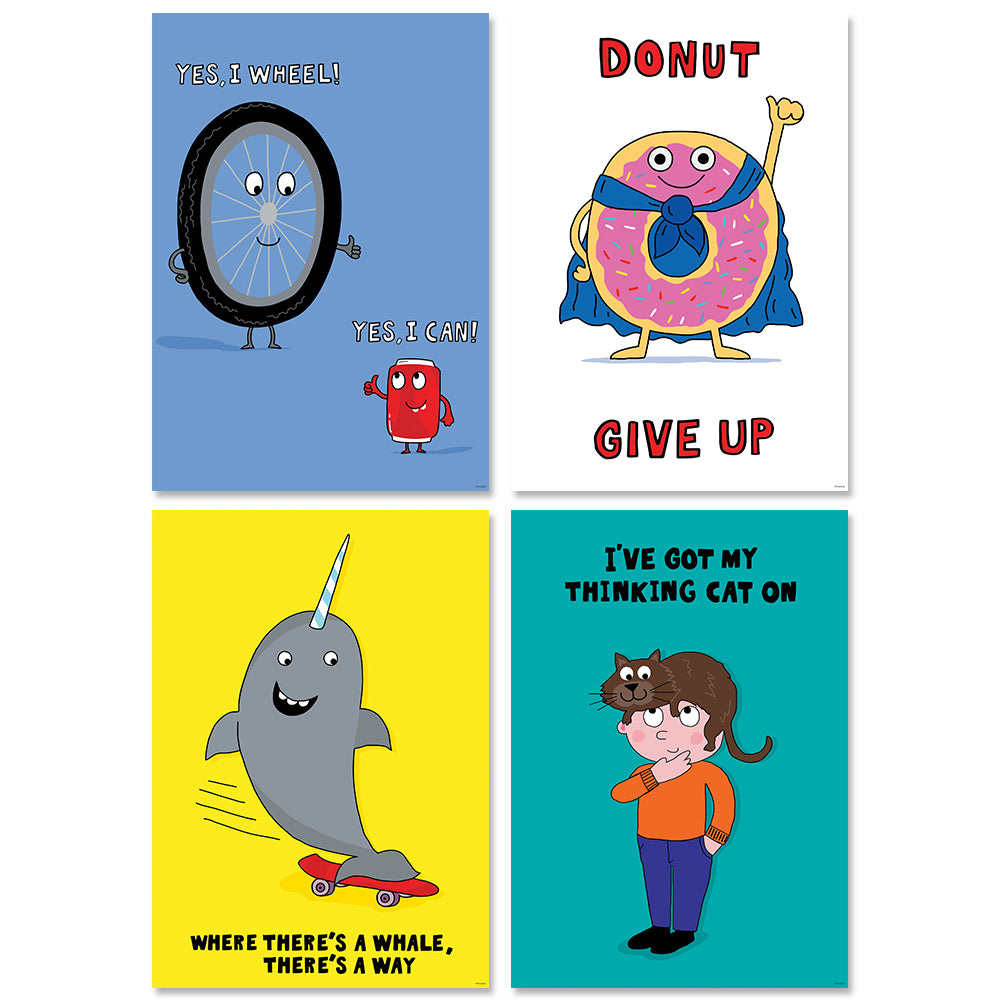 So Much Pun! 4-Poster Convenience Pack