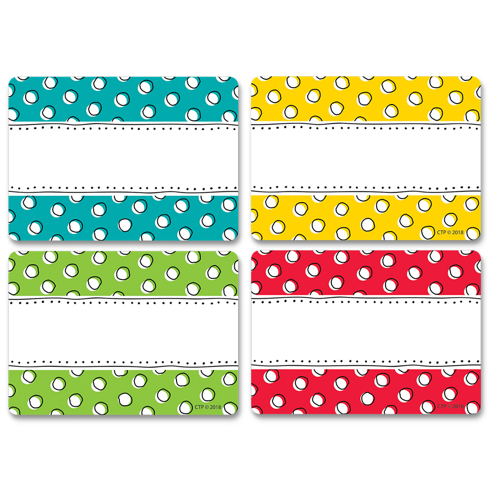 Doodle Dots Labels