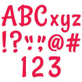 Stylish Poppy Red 4" Designer Letters
