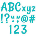 Stylish Turquoise 4" Designer Letters
