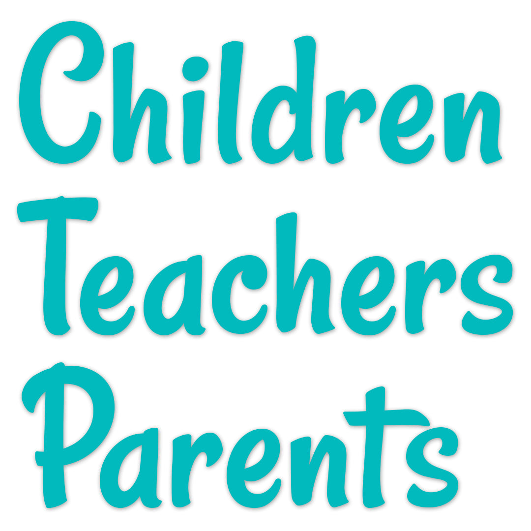 Stylish Turquoise 4" Designer Letters