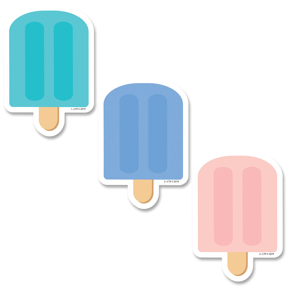 Calm & Cool Ice Pops 3" Designer Cut-Outs