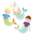 King Neptune & Friends 6" Designer Cut-Outs