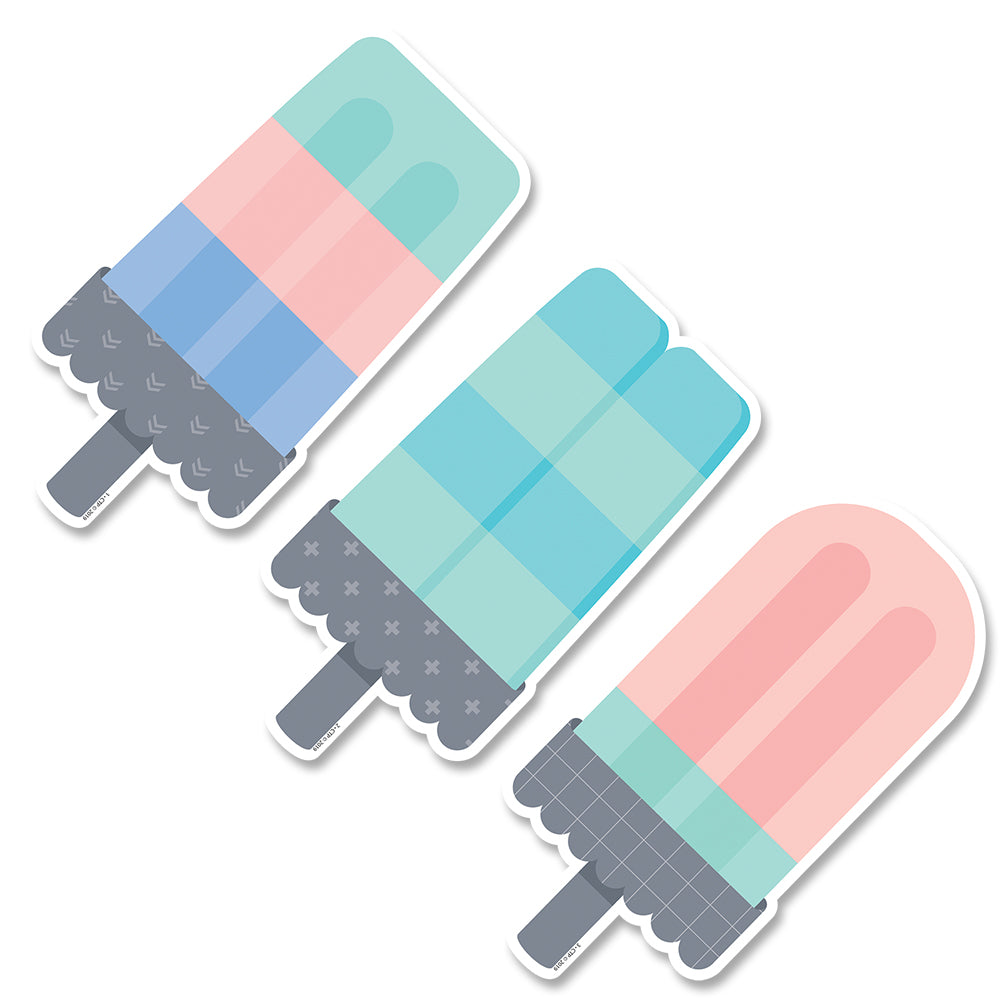 Calm & Cool Ice Pops 6" Designer Cut-Outs