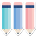 Calm & Cool Pencils 6" Designer Cut-Outs