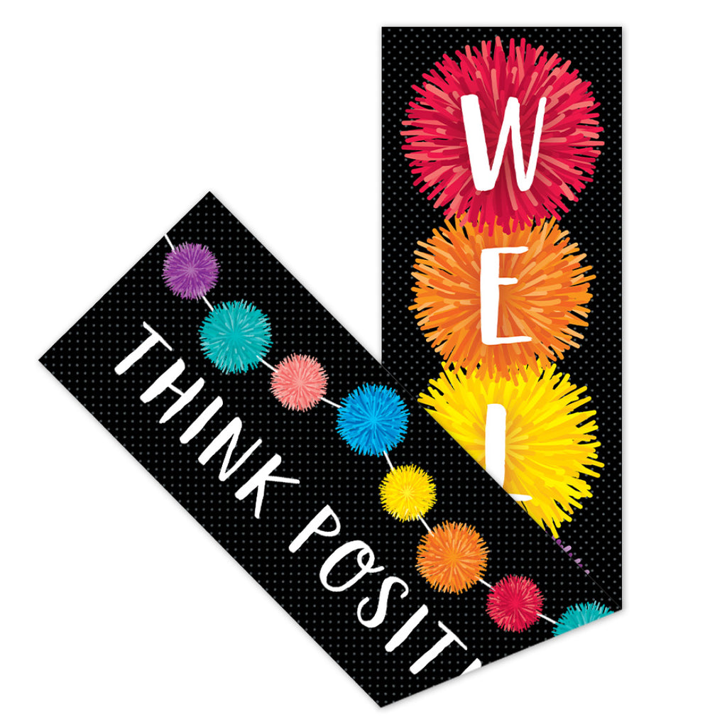 Pom-Poms Welcome Banner