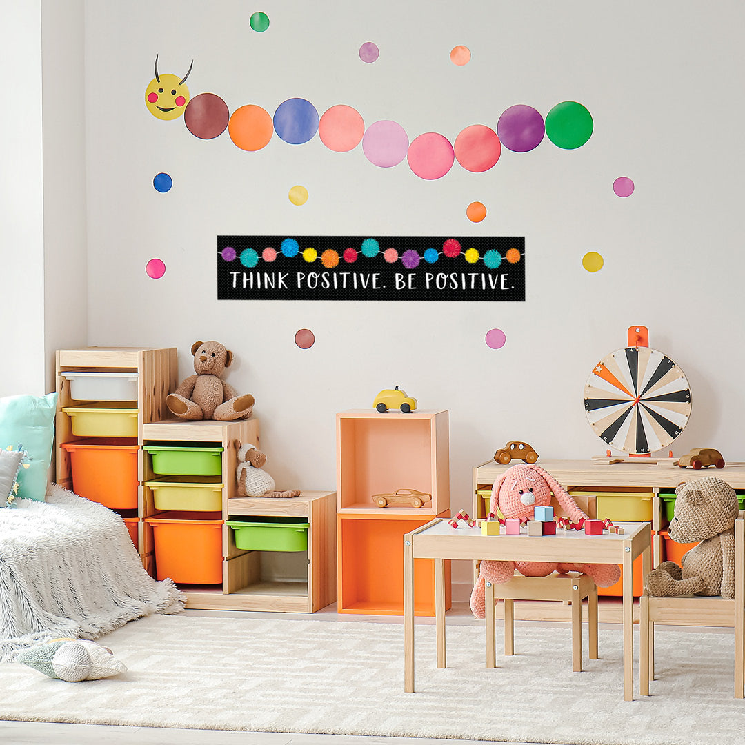 Pom-Poms Welcome Banner