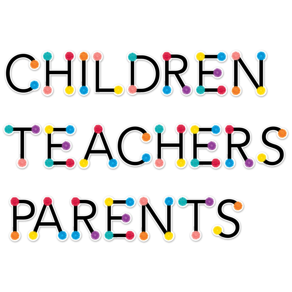 Pom 5" Uppercase Designer Letters