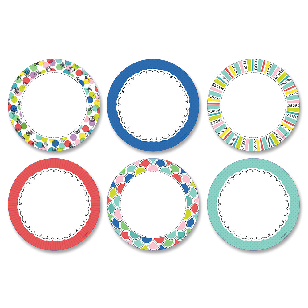 Color Pop Dots 6" Designer Cut-Outs