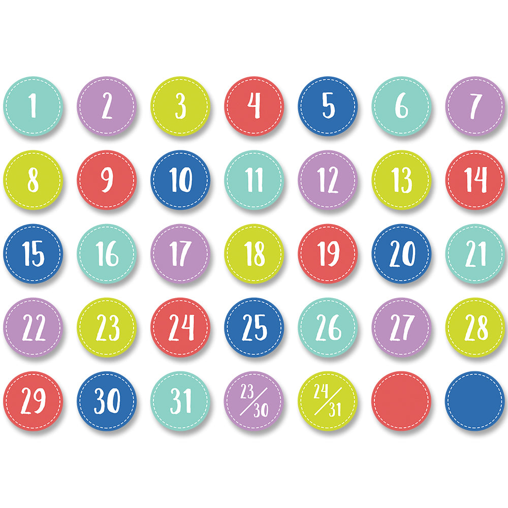 Color Pop Calendar Days