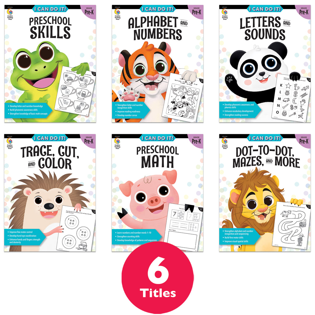 I Can Do It! Pre K Pack