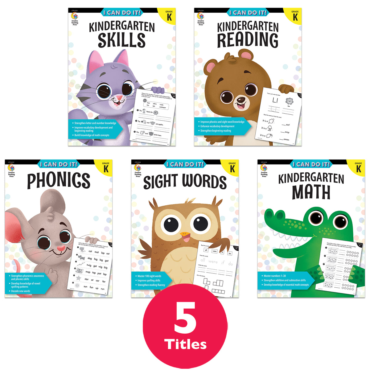 I Can Do It! Kindergarten Pack