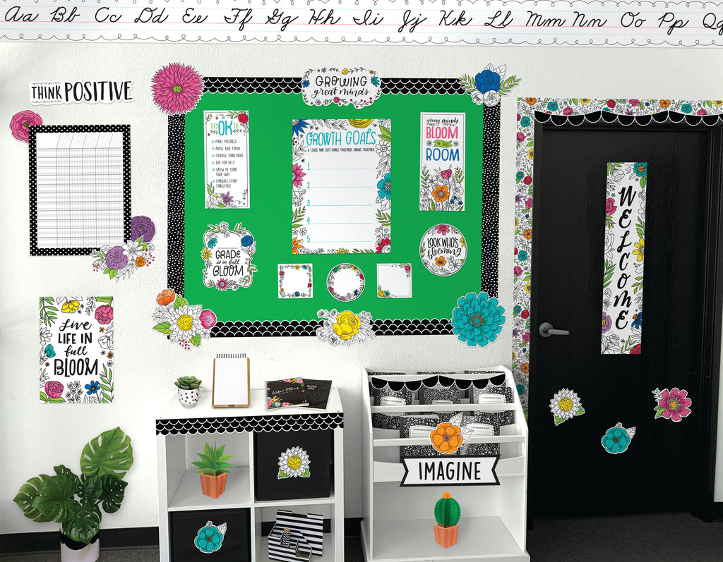 Doodly Blooms EZ Border