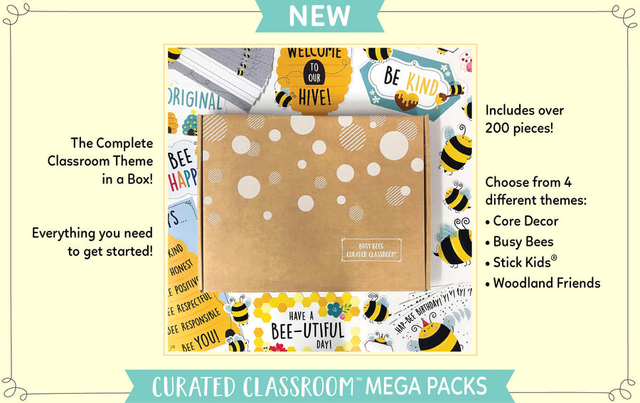 Bold & Bright Classroom Café 2 Letter Stickers – Creative Teaching Press