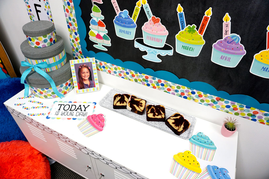 Color Pop Birthday Mini Bulletin Board