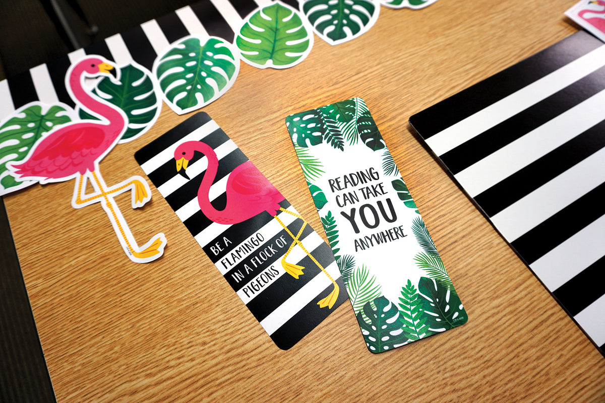 Palm Paradise Flamingo Fun 6 Inch Designer Cut-Outs