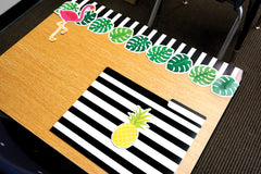 Palm Paradise Pineapple Party 6 Inch Designer Cut-Outs