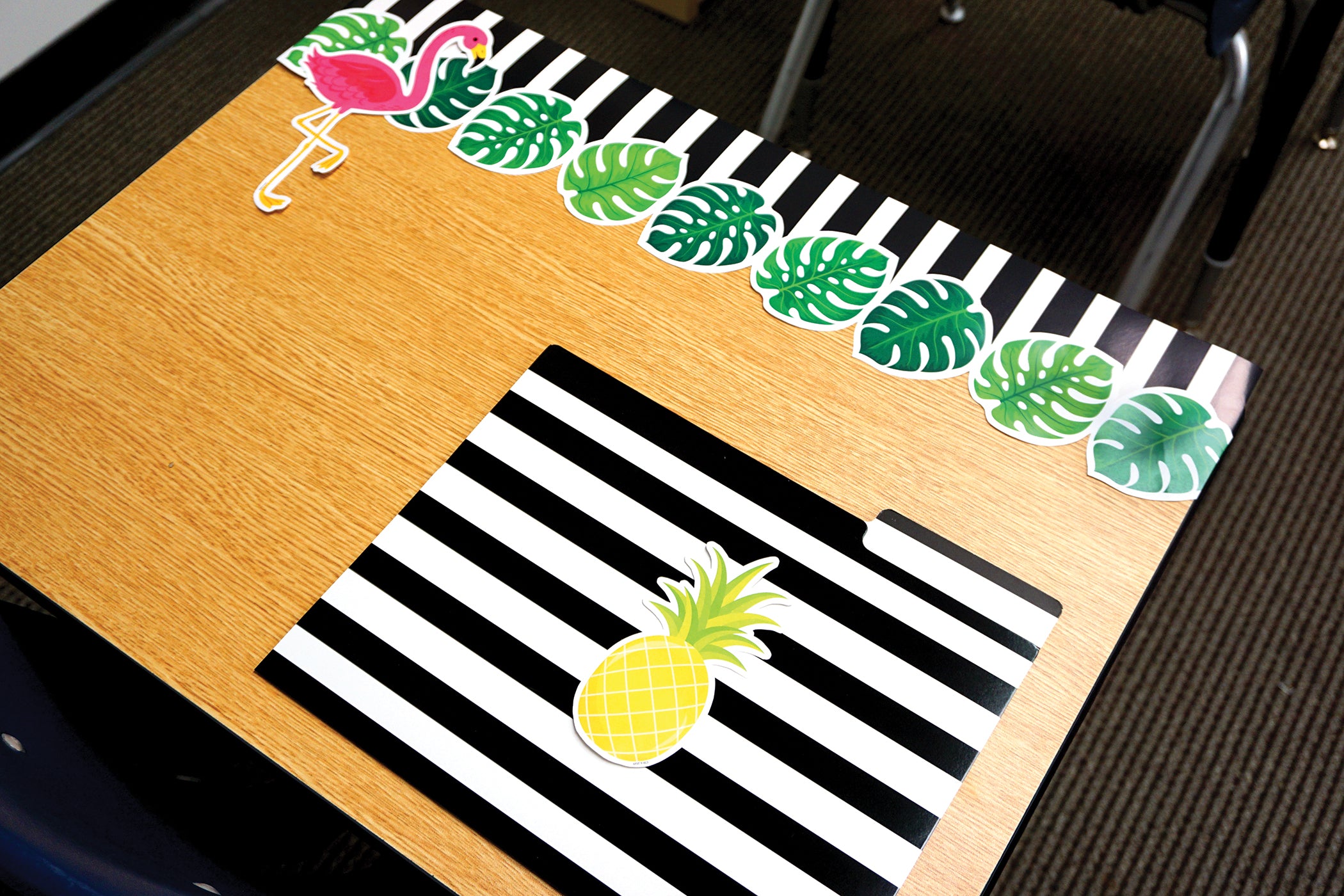 Palm Paradise Pineapple Party 6 Inch Designer Cut-Outs