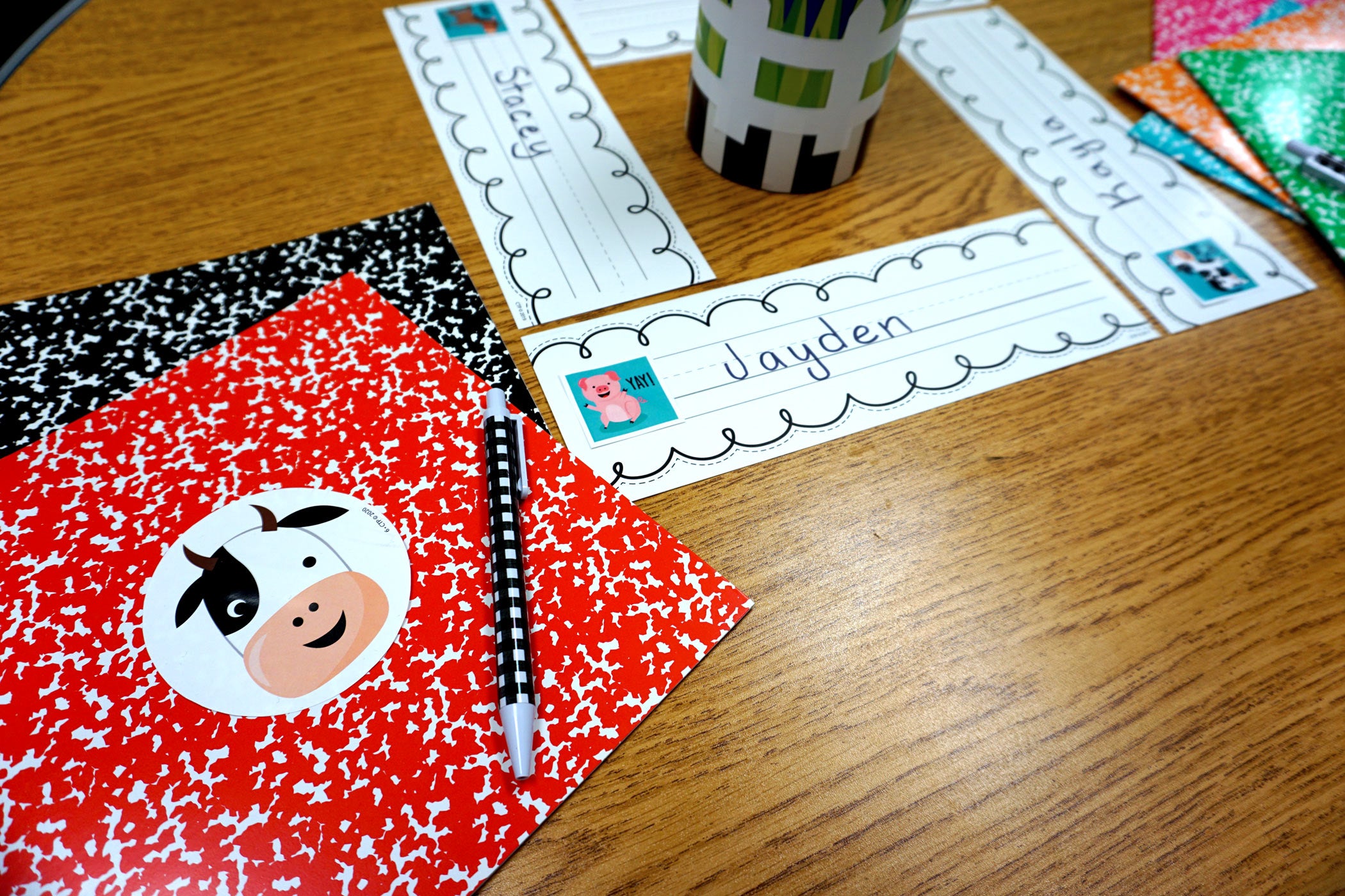 Farm Friends Farm Faces 3 Inch Designer Cut-Outs