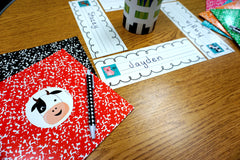 Farm Friends Farm Faces 3 Inch Designer Cut-Outs
