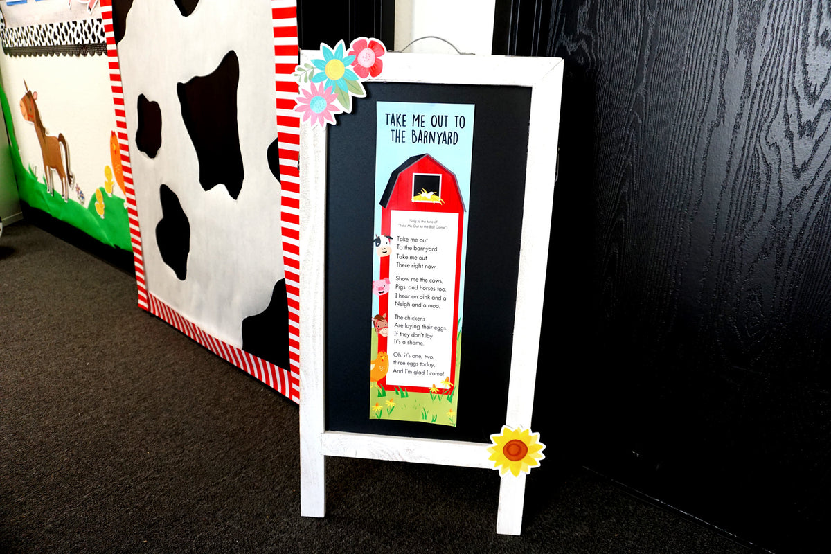 Farm Friends Our Trip to the Farm Mini Bulletin Board