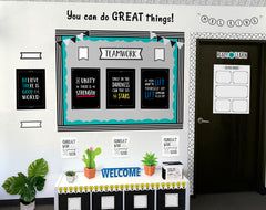 Black Stripes EZ Border (Core Decor)