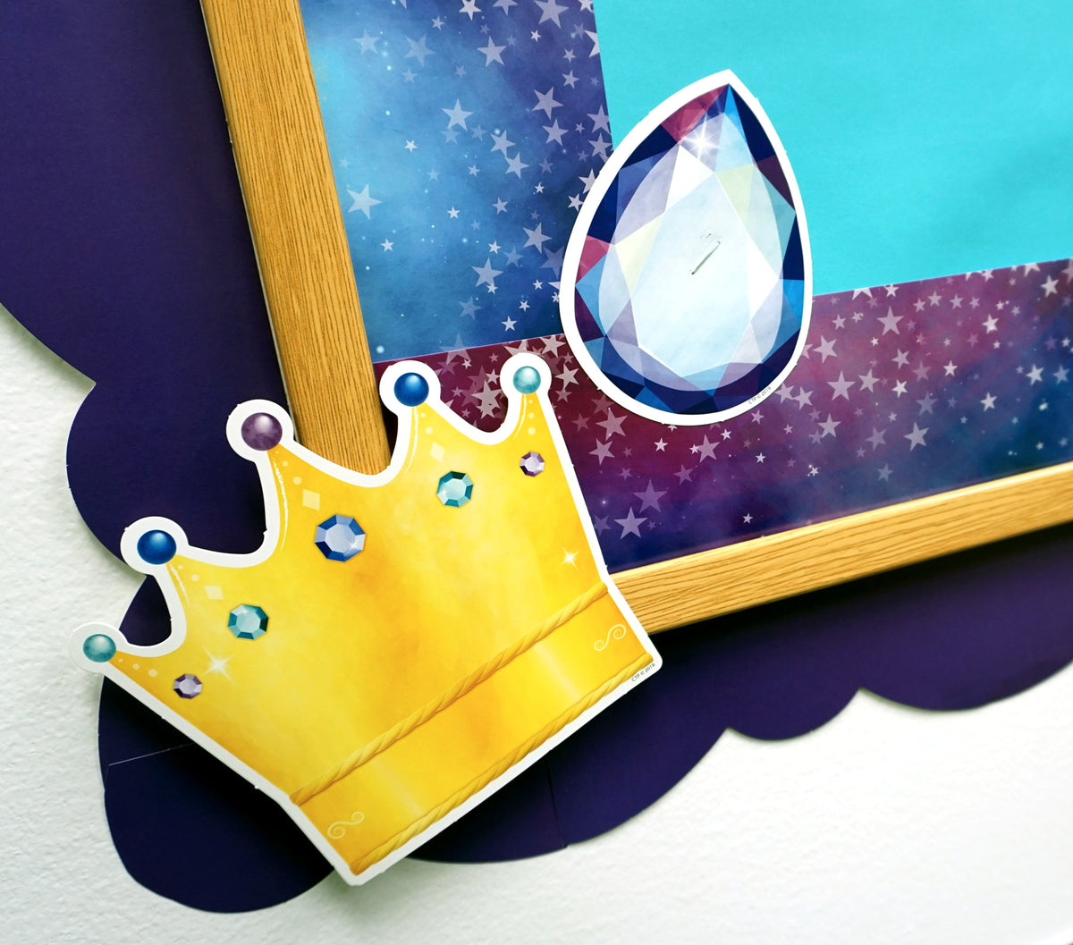 Mystical Magical Crowns and Jewels 6" Designer Cut-Outs