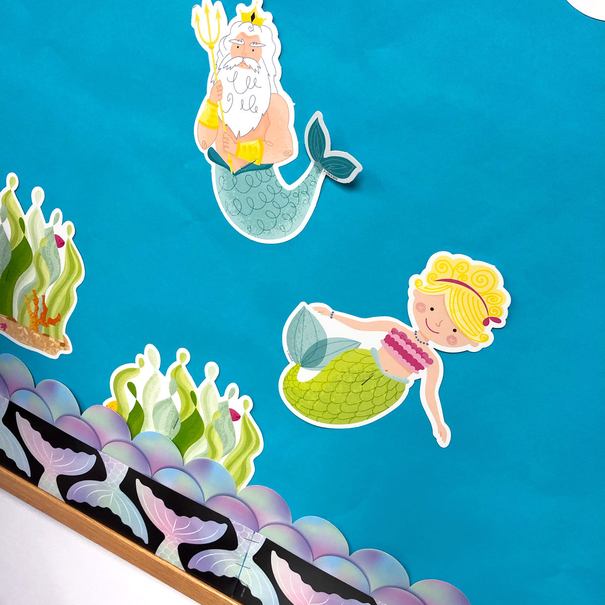 King Neptune & Friends 6" Designer Cut-Outs
