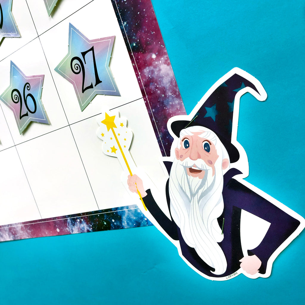 Mystical Magical Calendar Set Bulletin Board