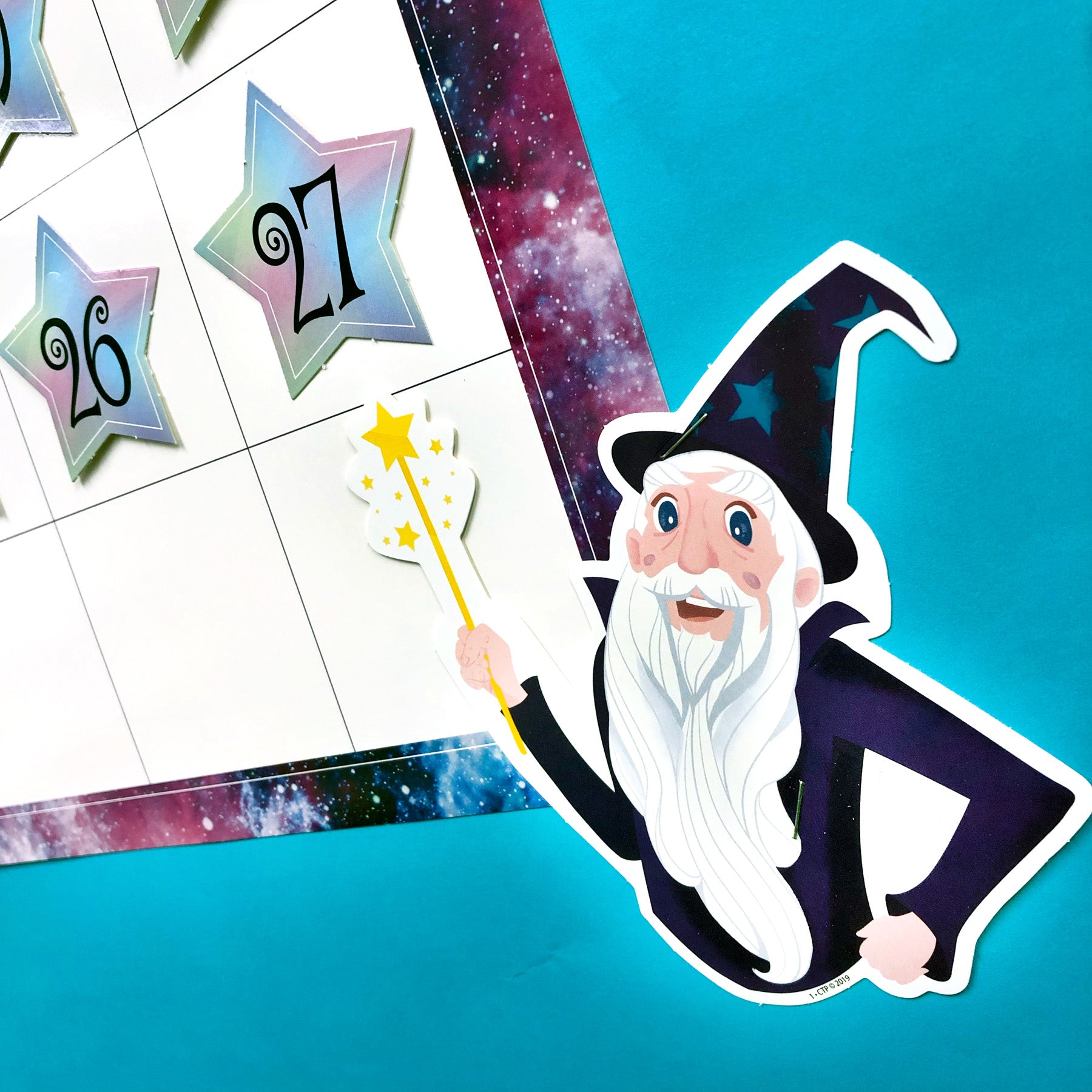 Mystical Magical Calendar Set Bulletin Board