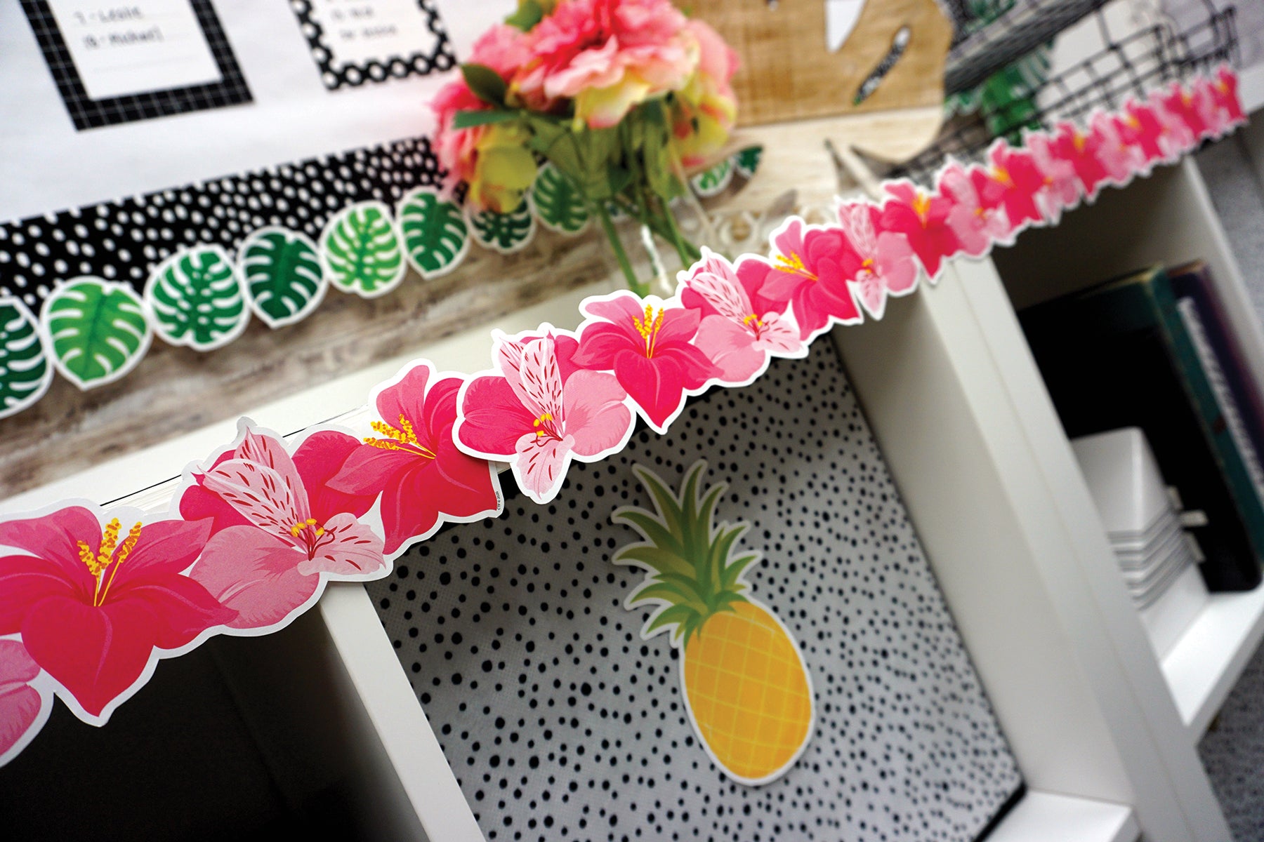 Palm Paradise Pineapple Party 6 Inch Designer Cut-Outs