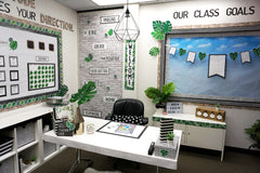 Palm Paradise Monstera Leaves Bulletin Board