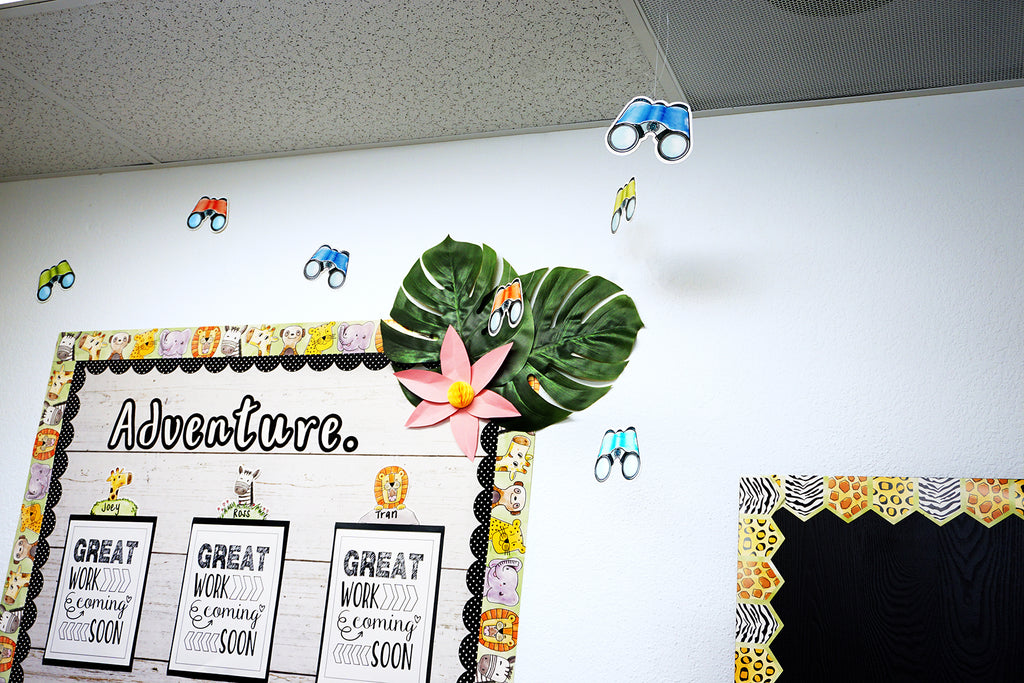 Safari Friends 6" Designer Cut-Outs