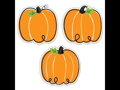 10590 Doodle Pumpkin Cut Outs