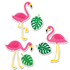 Palm Paradise Flamingo Fun 6 Inch Designer Cut-Outs