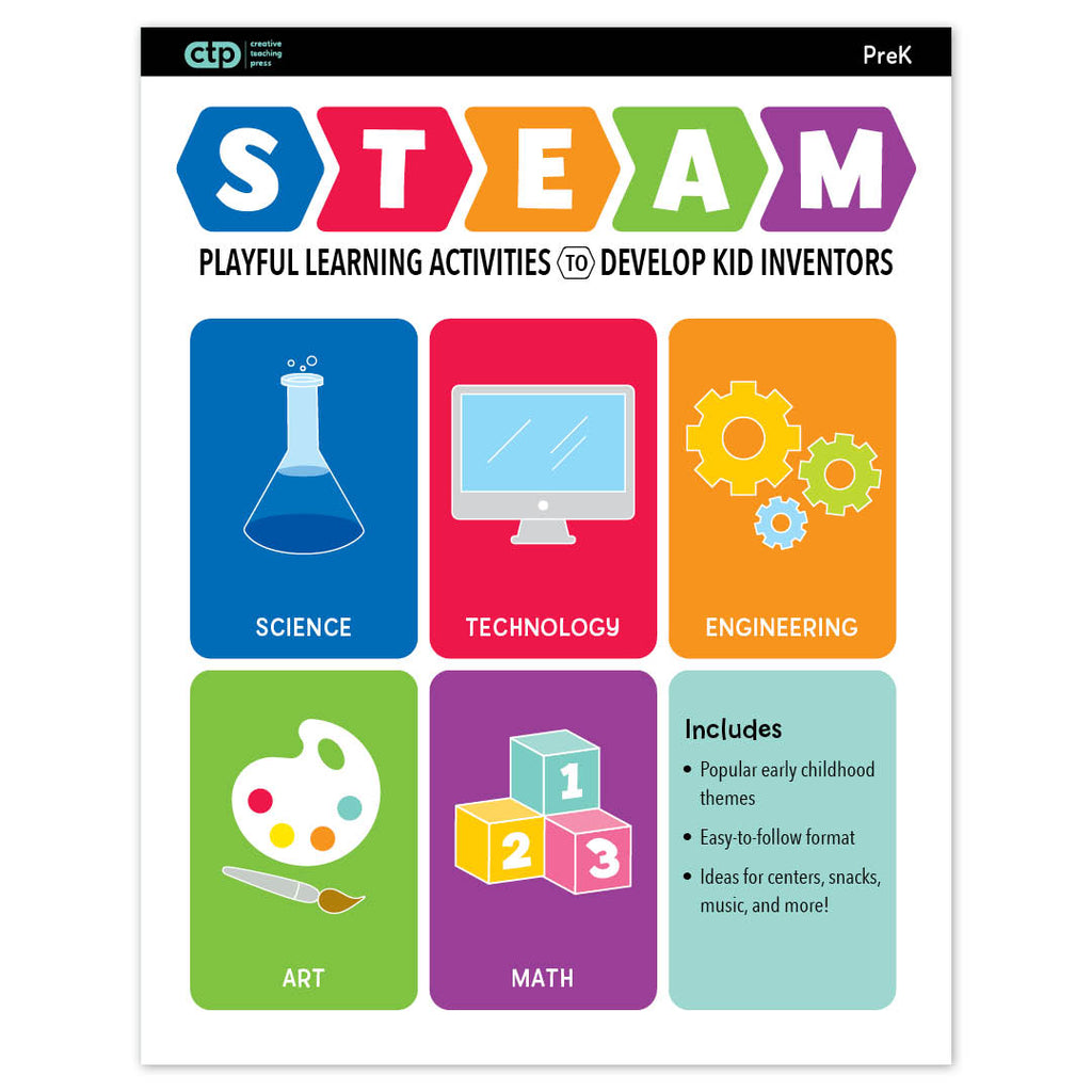 STEAM Learning Activities, Gr. PreK eBook