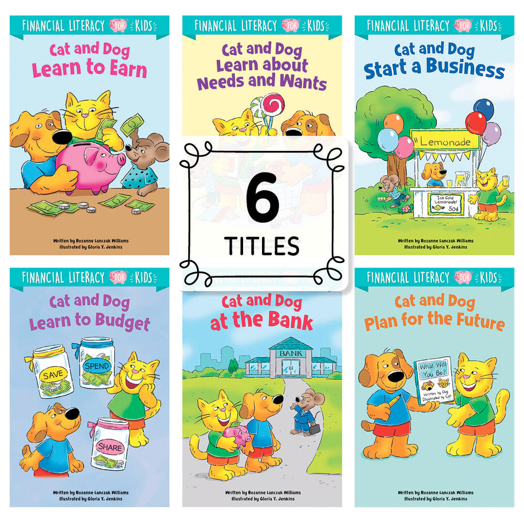 Financial Literacy for Kids 6-Book Pack