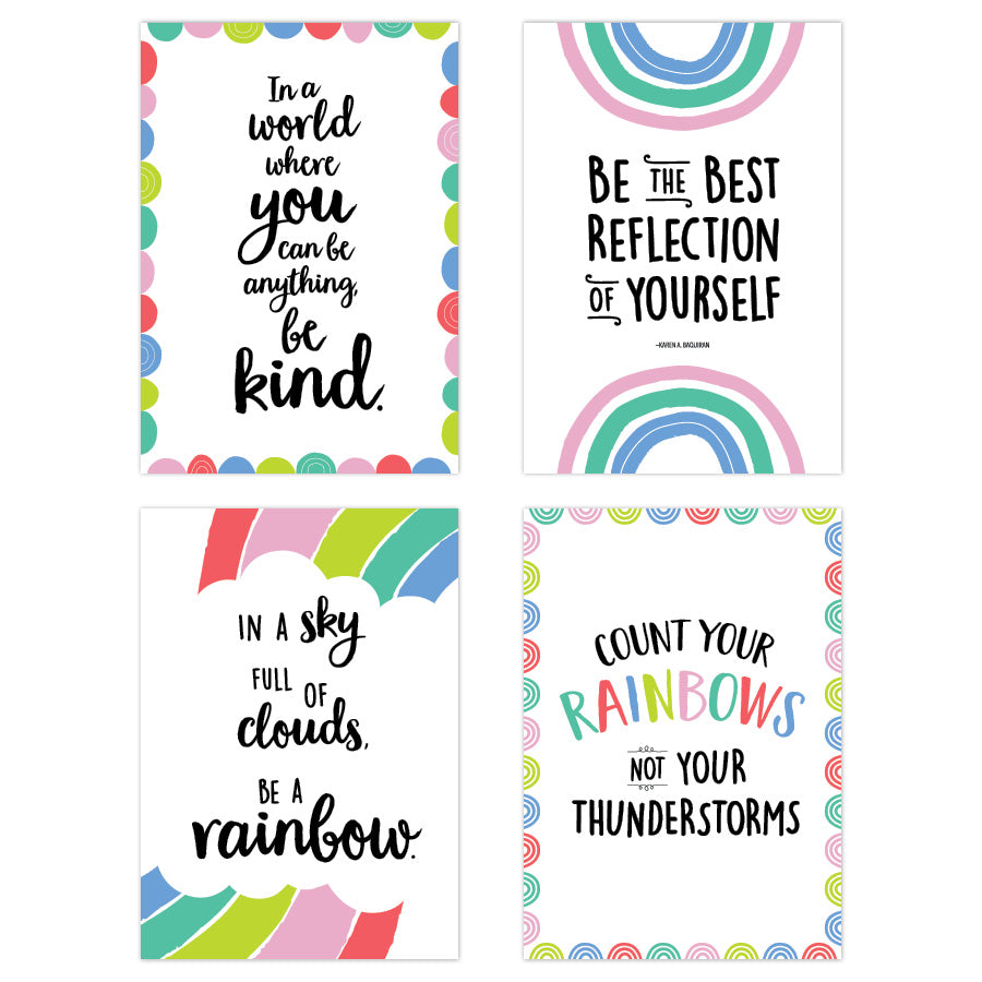 Rainbow Doodles 4-Poster Convenience Pack