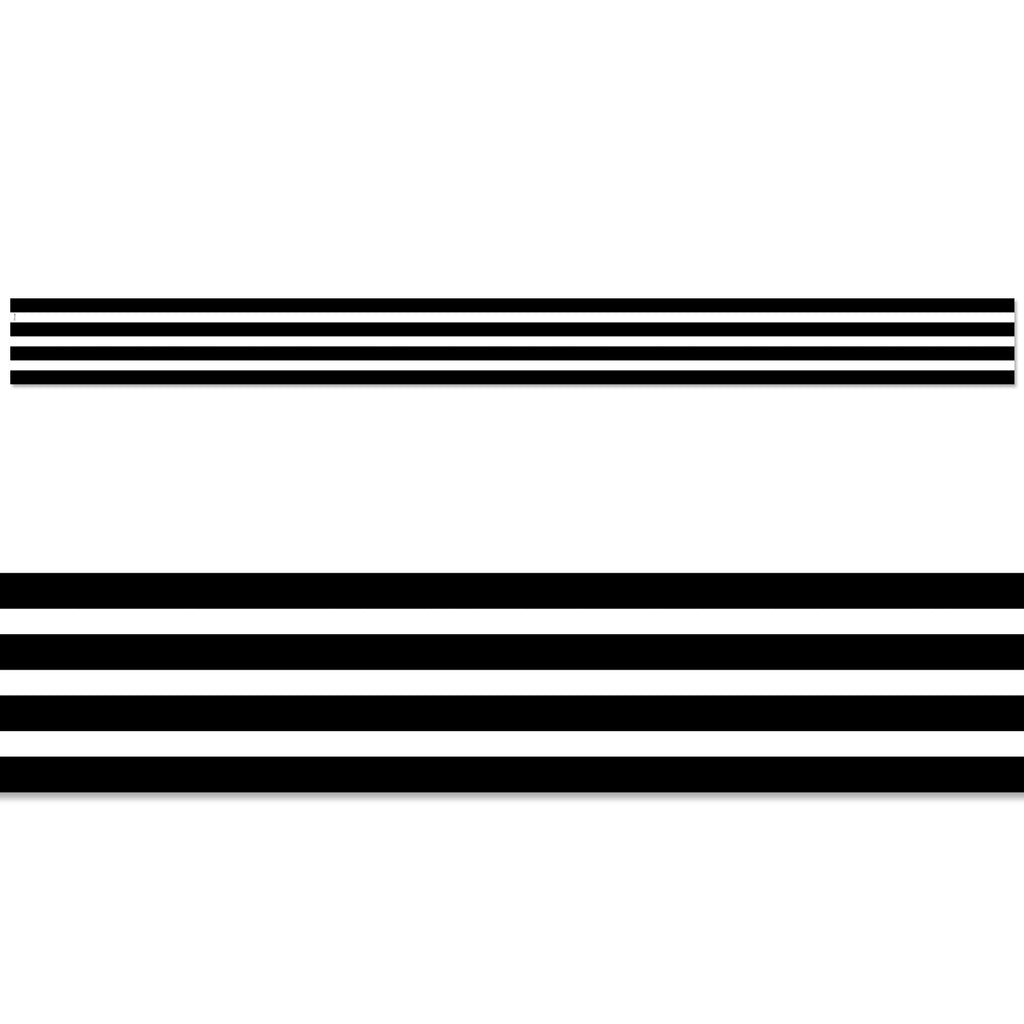 Black Stripes EZ Border (Core Decor)