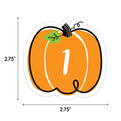 Doodle Pumpkins Calendar Days
