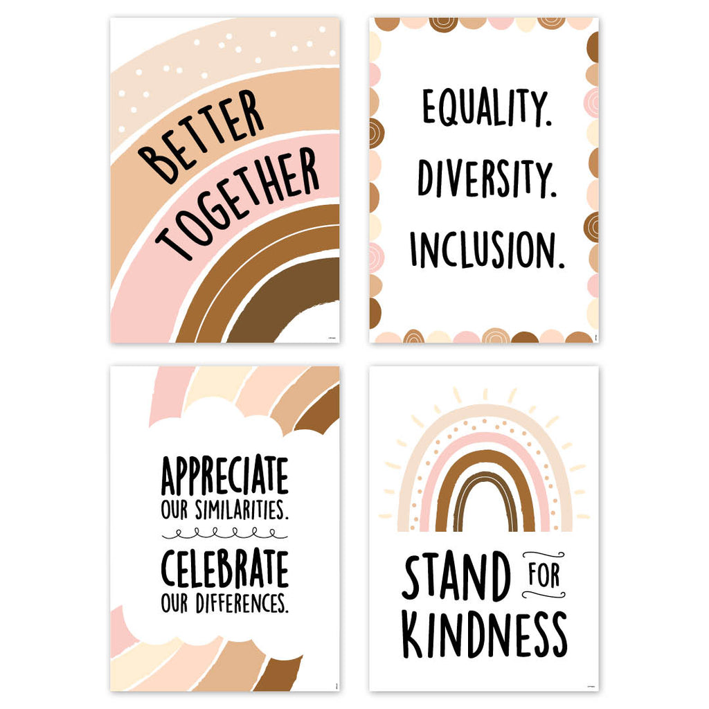 Stand Together 4-Poster Pack – Creative Teaching Press