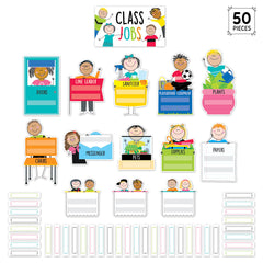 Class Jobs Mini Bulletin Board Set