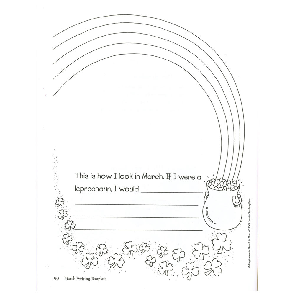 March Picture Frame Activity