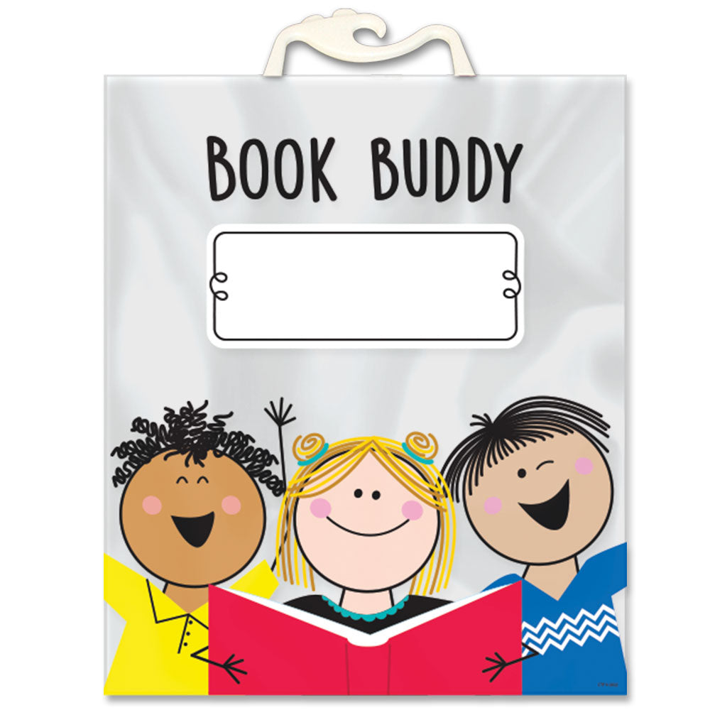 Stick Kid Friends Book Buddy Bags