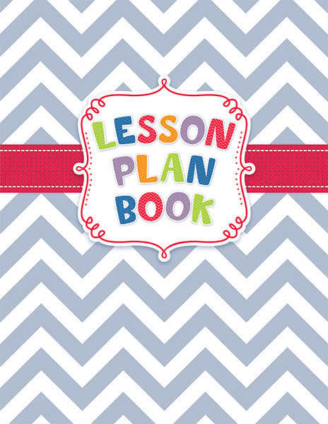 Chevron Lesson Plan Book Open eBook