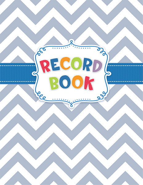 Chevron Record Book Open eBook