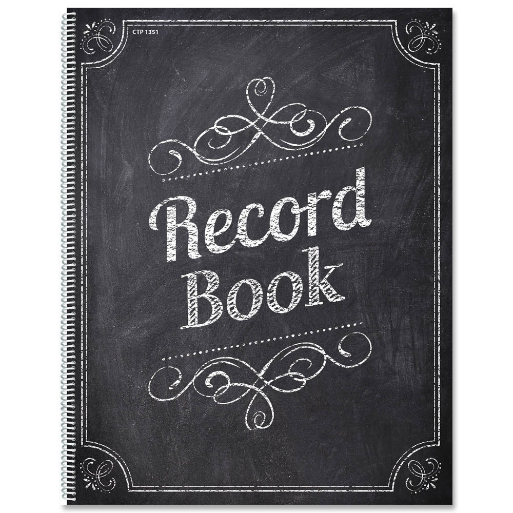 Chalk It Up! Record Book - Open eBook