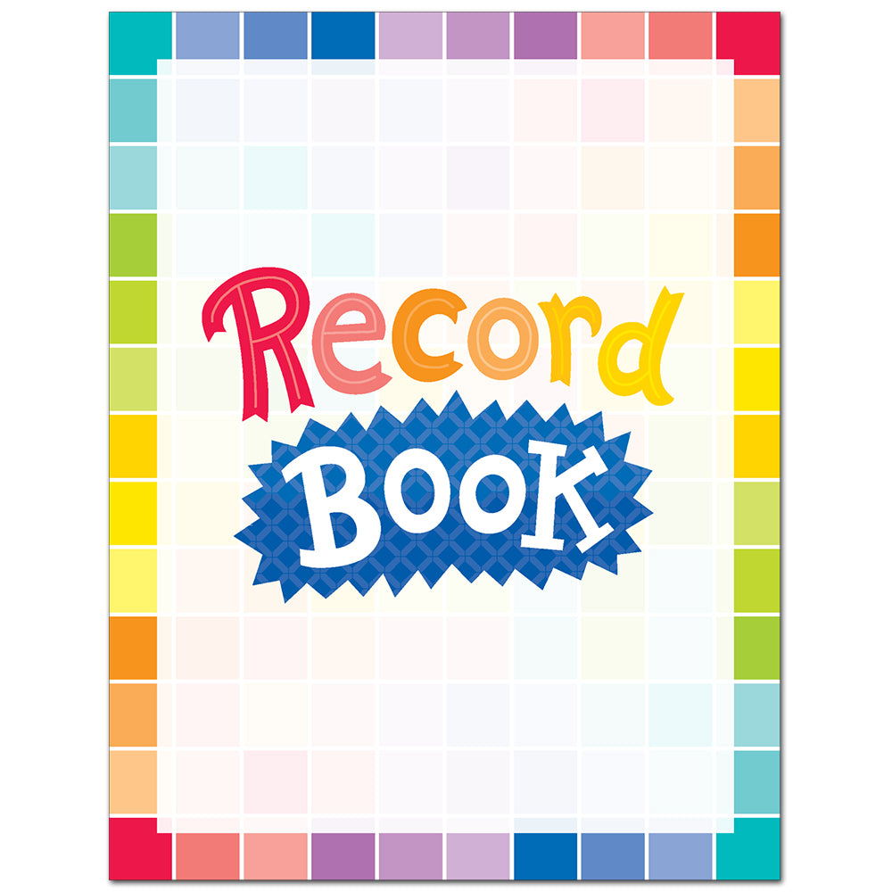Painted Palette Record Book Open eBook